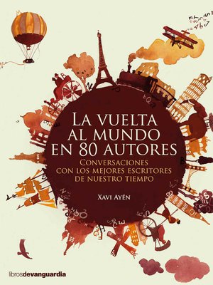 cover image of La vuelta al mundo en 80 autores
